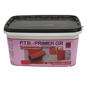 PTB Primer GR 5kg grondlaag hechtprimer wand vloer toepassing gladde niet-zuigende ondergrond