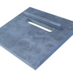 dekplaat brievenbus groot met dak drupgoot