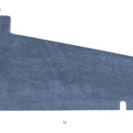 zijaanzicht raamdorpel hardsteen 12x5x8 nokje 2